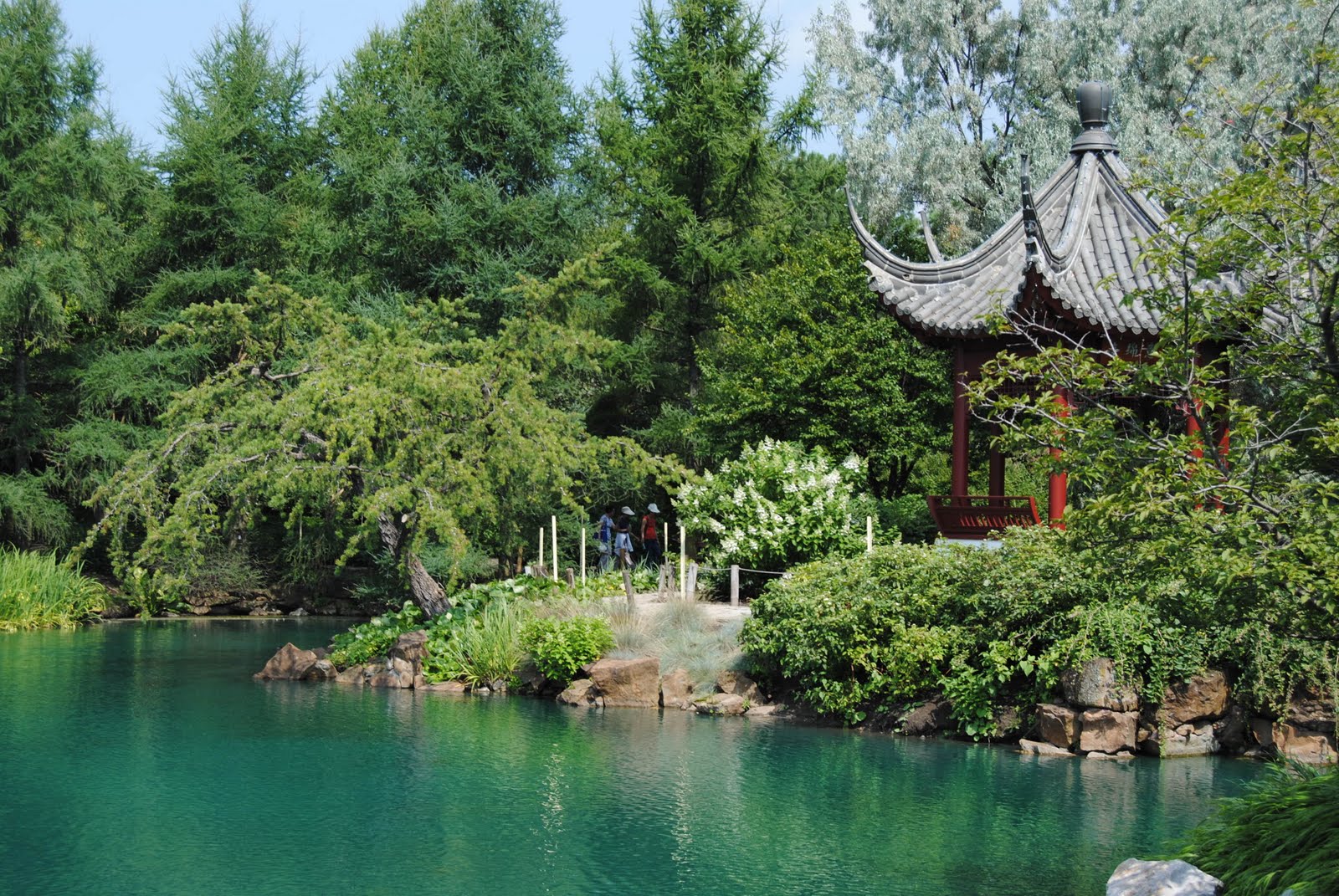 Frédérick et Christine à Tianjin: Jardin Botanique de Montréal